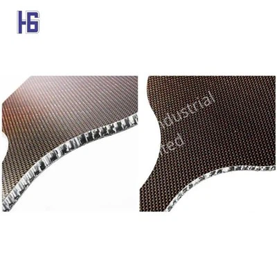 Kohlefaser mit Aluminiumwabenplatte